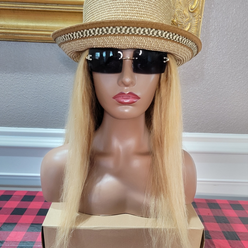 Tan and Brown Hat NWOT